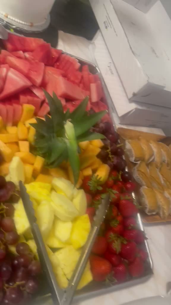 50th — buffet line